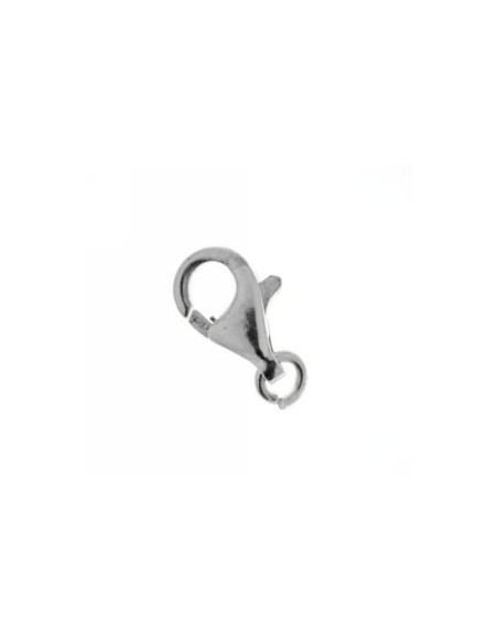 Mosquetón Pera de Plata 6x11mm.