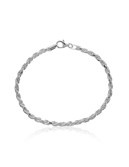 Pulsera Cordón de Plata