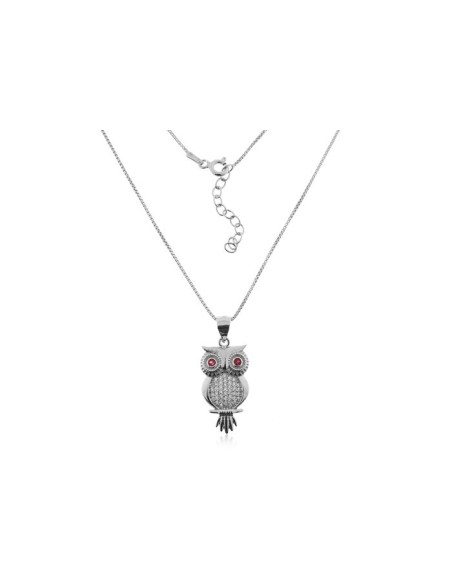 Collar Buho de Plata