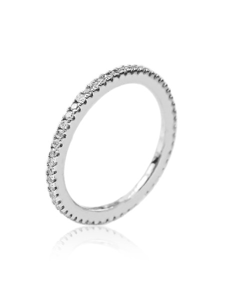Anillo Riviere 1,4mm. Plata