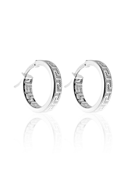 Aros Greca 4x20mm. Plata