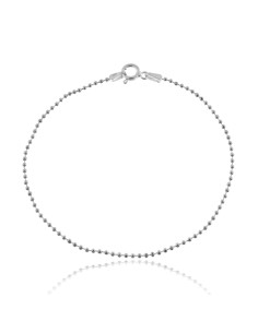 Pulsera Bolitas 1,5mm. Plata