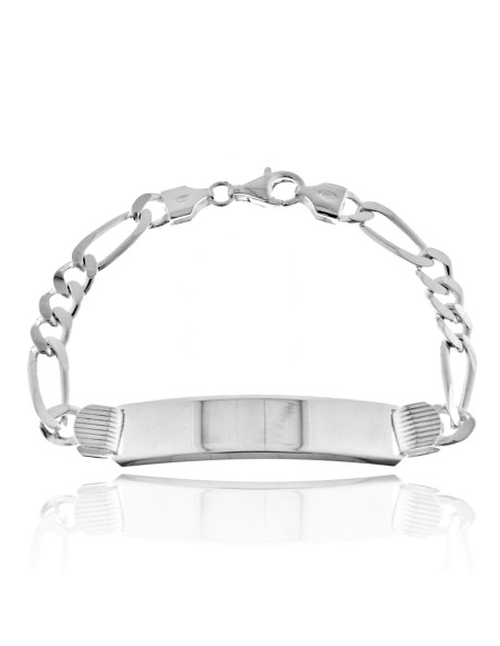 Esclava 15mm. Cadena 3x1 Plata