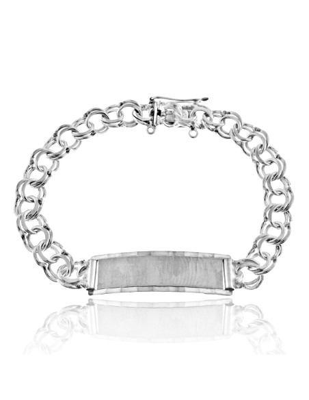 Esclava Para Hombre de Plata 925