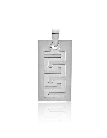 Colgante Acero Rectangular 20x38mm.