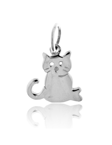 Colgante Gato de Plata