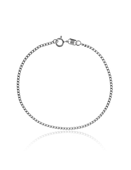 Pulsera Cadena Fina de Plata
