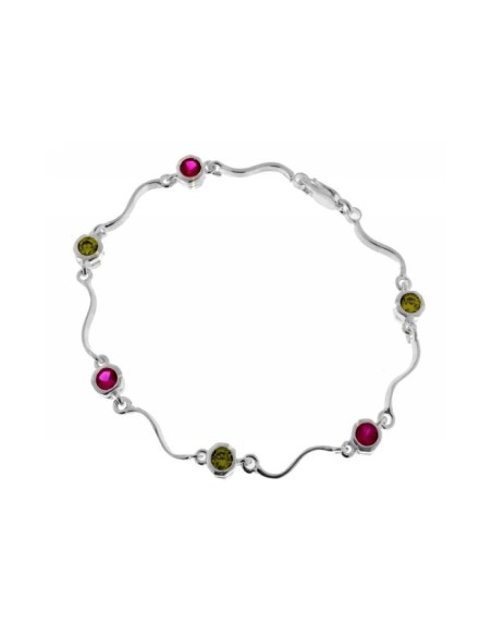 Pulsera de Plata y Circonitas