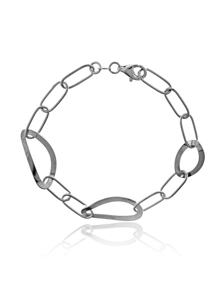 Pulsera tipo Cadena Plata 925