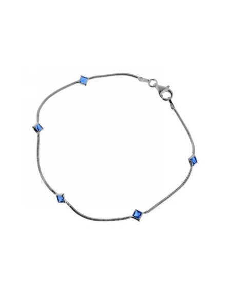 Pulsera de Plata y Circonitas
