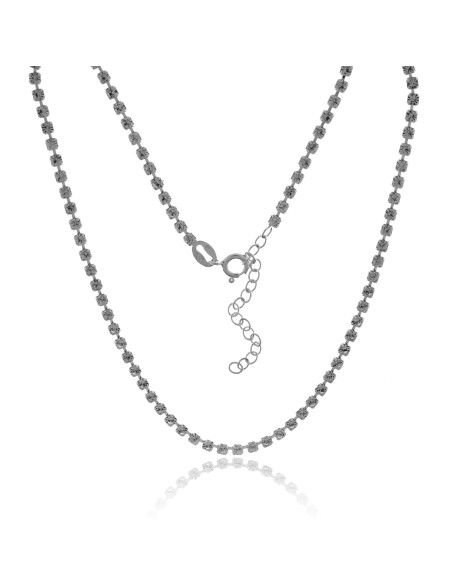 Collar de Circonitas y Plata de Ley