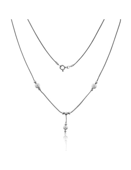 Collar de Plata y Perlas