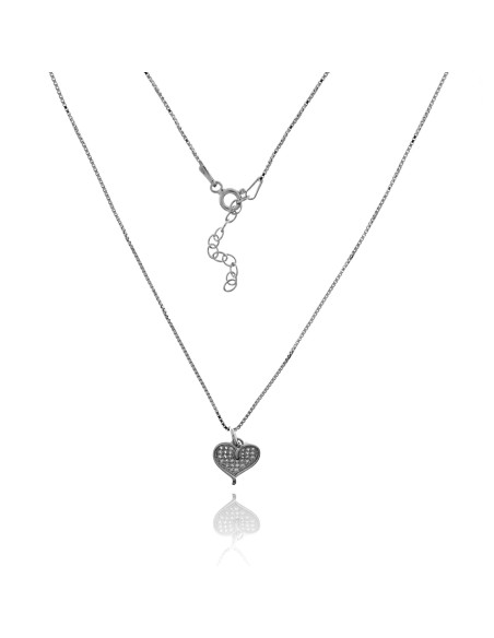 Gargantilla Corazón Pequeño Plata