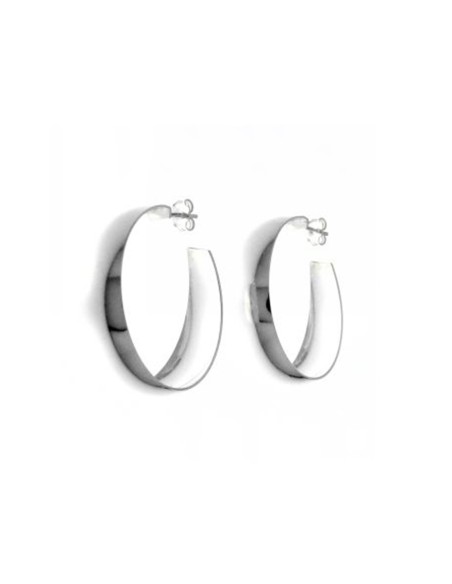 Aros Plata de Ley 12x35mm.