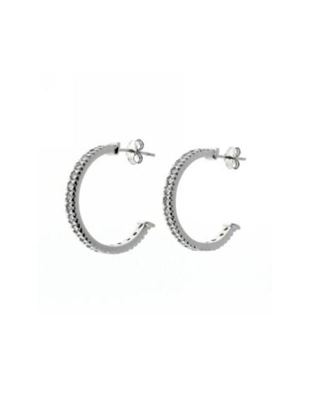 Aros Plata y Circonita 3x20mm.