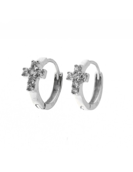 Aros Cruz de Plata