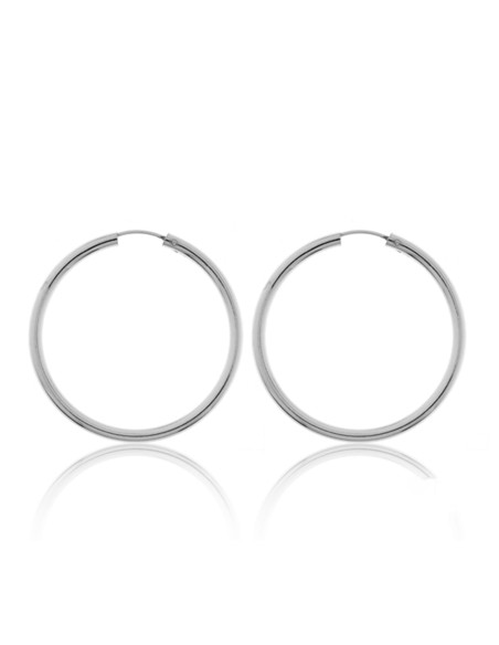 Aros 40mm. Plata 925