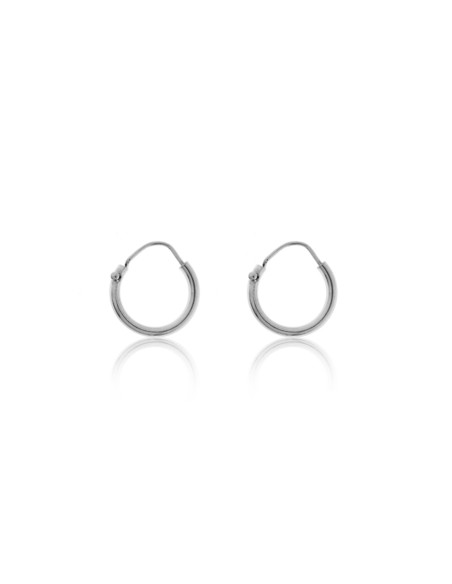 Aros 2x14mm. Plata