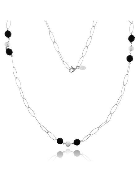Collar Ónix y Perla