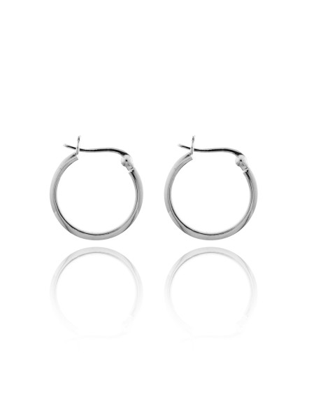 Pendientes Criolla Bisagra Plata (2x20mm/2gr