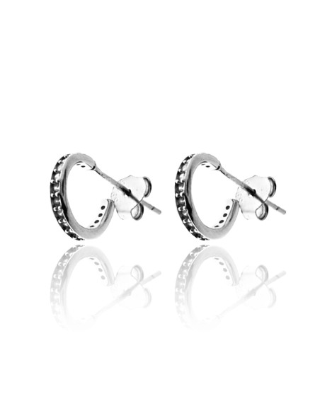 Aros con Presión Plata 10mm.