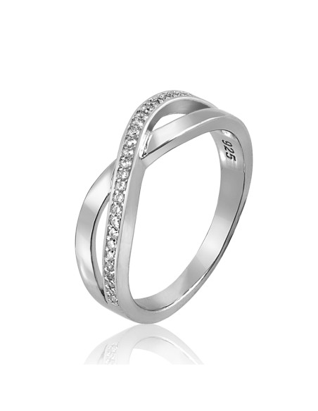 Anillo de Plata Entrelazado