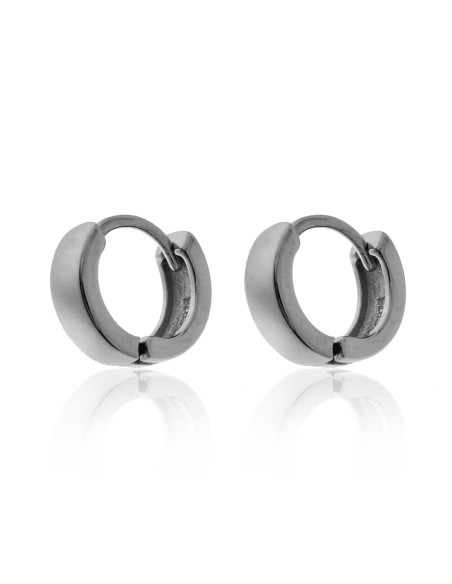 Aros Hombre Plata de Ley