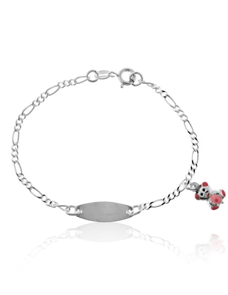 Esclava para Niña Osito de Plata