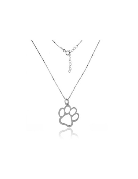 Collar Huella Plata de Ley
