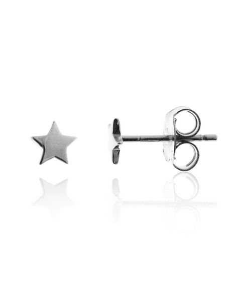 Pendientes Estrella Mini Plata