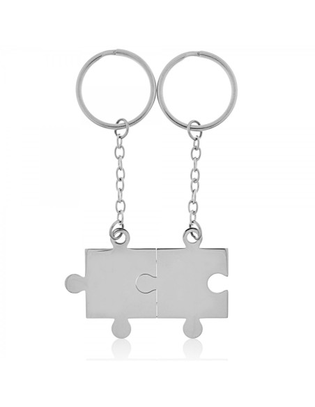 copy of Llavero Puzzle Grande 55x27mm. Acero