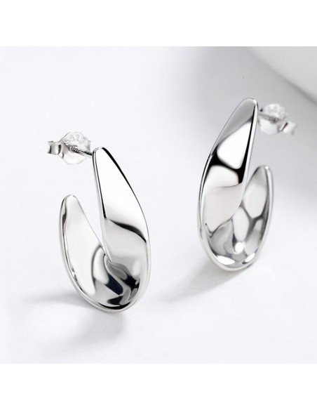 Pendientes Twist Plata