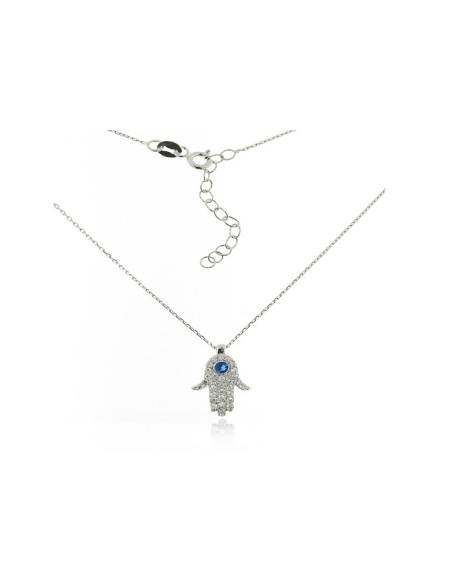 Collar Mano de Fátima de Plata