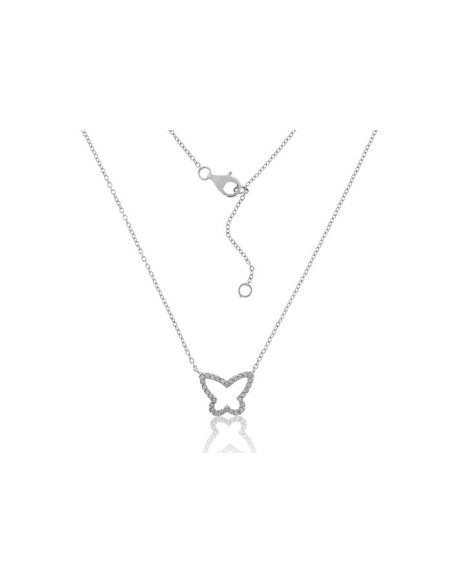 Collar Mariposa de Plata