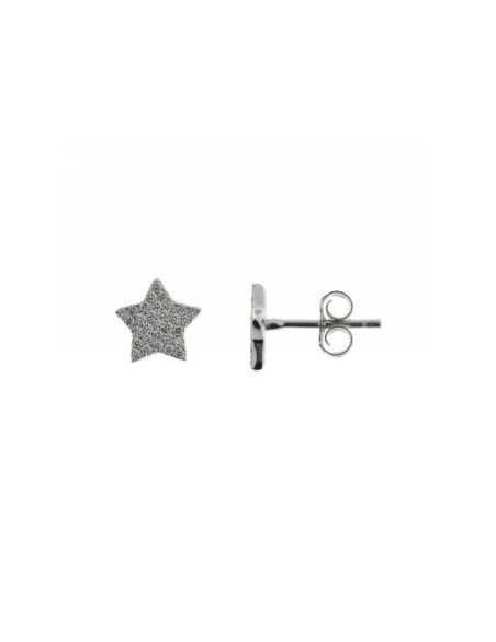 Pendientes Estrella Plata
