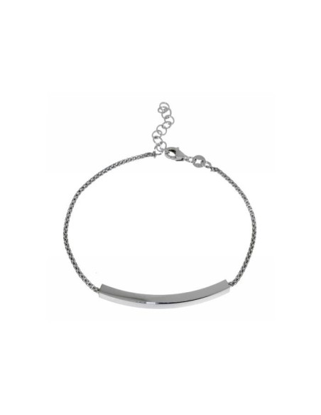 pulsera mujer tipo esclava de plata de ley, esclava para mujer plata