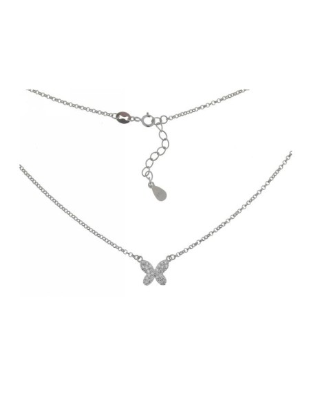 Collar Mariposa de Plata