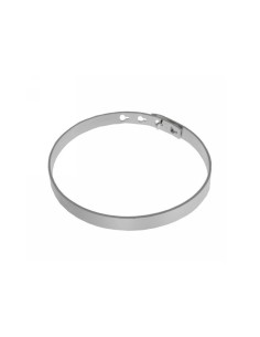 Brazalete Liso de Plata
