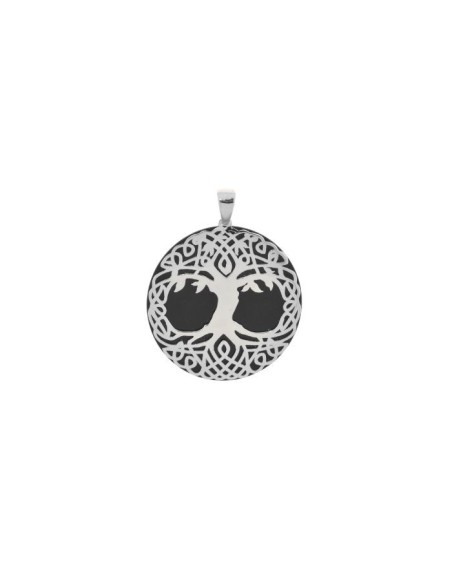 Colgante Árbol de la Vida de Plata y Nácar