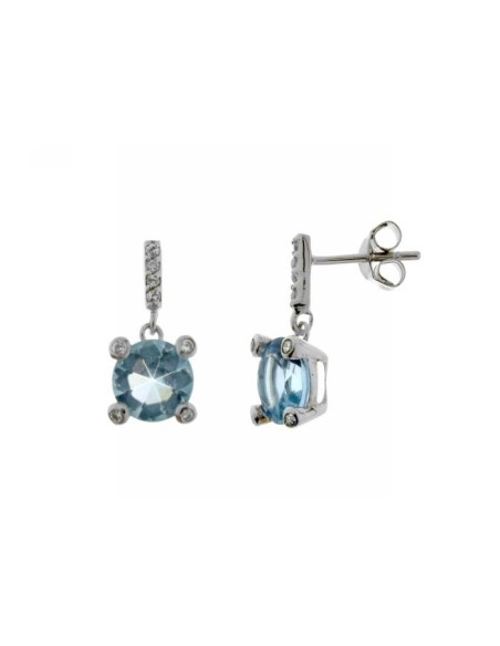 Pendientes de Plata y Circonita