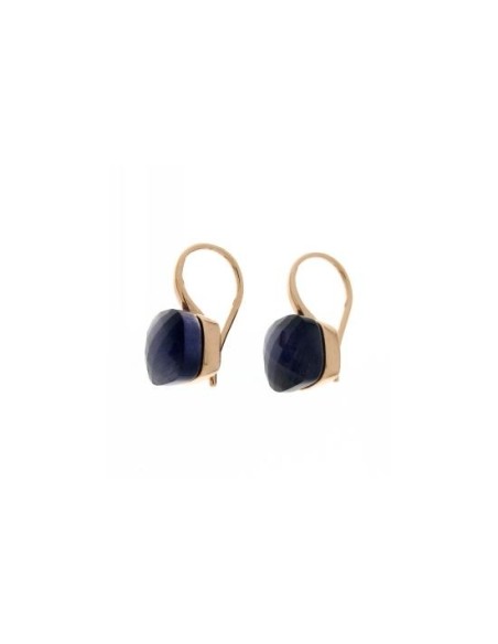 Pendientes Plata y Piedra Lila