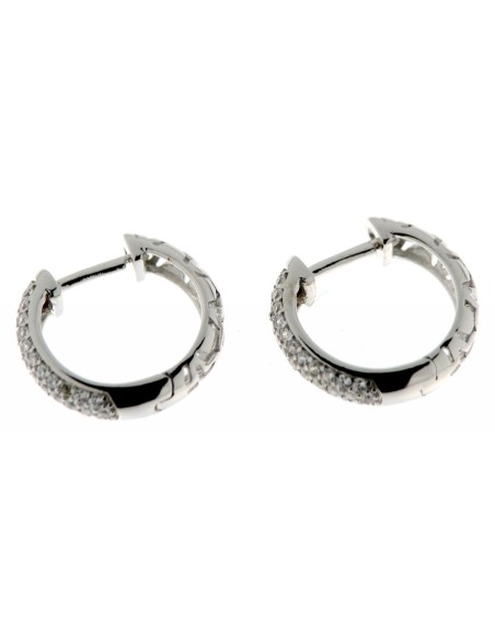 Aros de Plata y Circonita