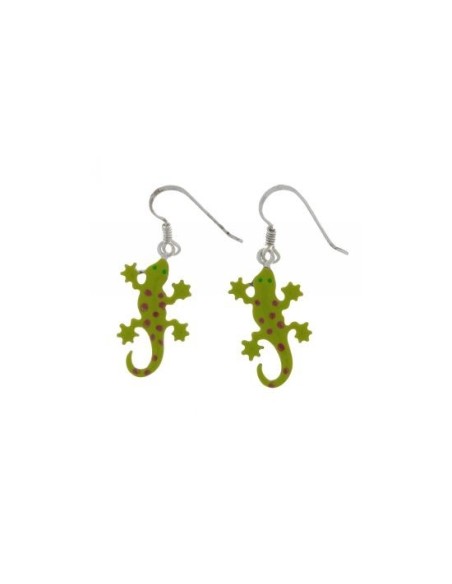 Pendientes Lagartija de Plata