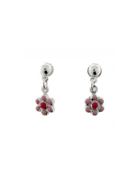 Pendientes Flor de Plata