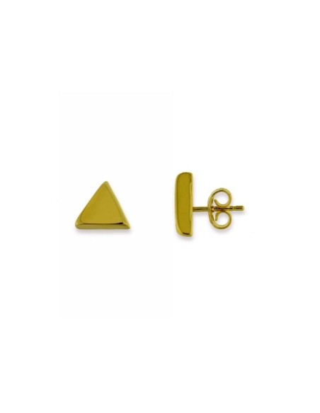 Pendientes Triángulo Dorados
