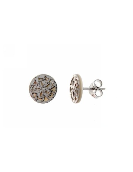 Pendientes de Nácar y Plata