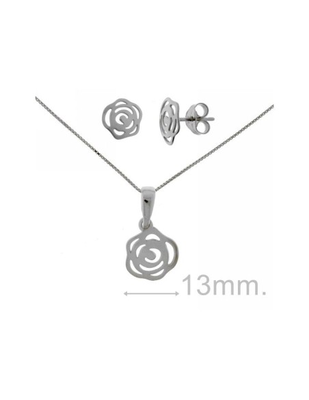 Conjunto Rosa de Plata