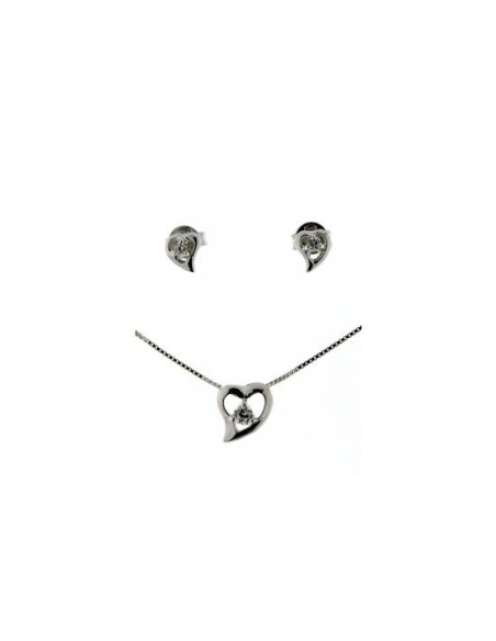 Conjunto Corazón de Plata
