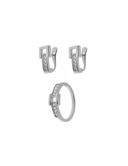 Conjunto de Plata y Circonita