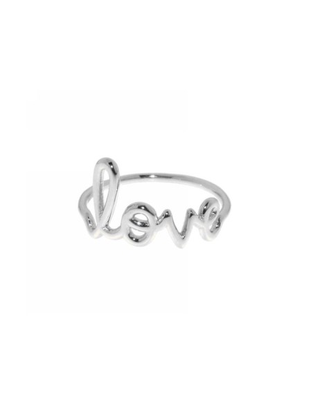 Anillo Love de Plata